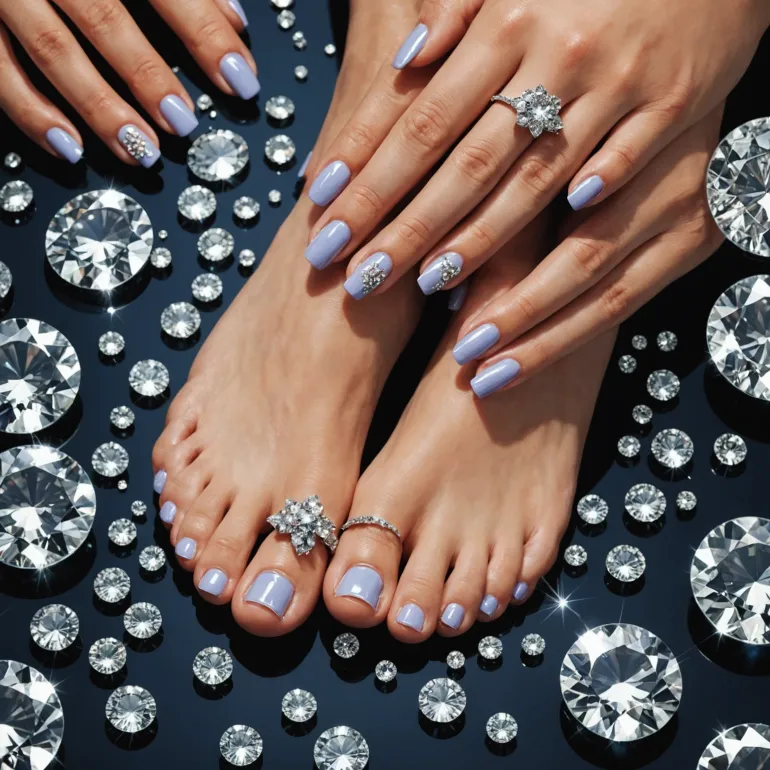 Что такое педикюр со стразами? Подробный обзор и практические советы